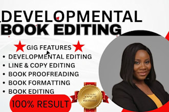 do book edit, formatting, proofreading and developmental