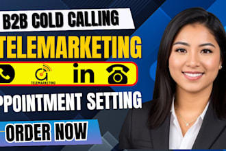 b2b cold calling real estate calls telemarketing cleaning appointment setting
