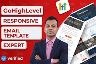 design gohighlevel email template for email marketing
