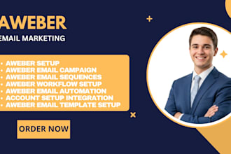 setup aweber email sequences email automation workflows analytics