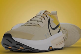 do 3d shoe 3d shoe modelling 3d shoe 3d footwear design and animation