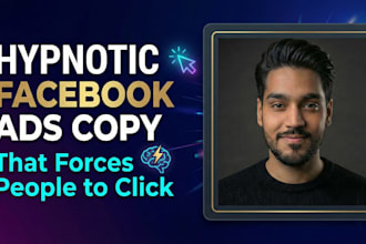 write hypnotic facebook ads copy that forces people to click