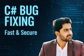 fix bugs, errors and issues in c sharp, asp net, or sql