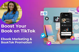 do booktok promotion ebook marketing tiktok book rank promotion influencer video