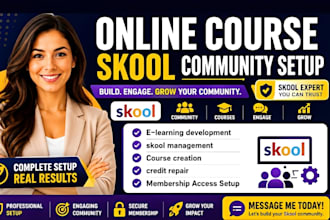 setup skool community credit repair for executive coaches and course creators