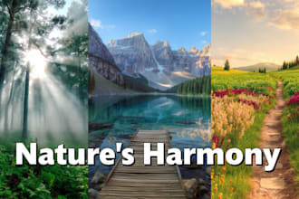 professional realistic digital landscapes for any project