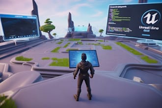 build a custom fortnite uefn map using unreal engine with pro gameplay systems