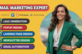design a high converting lead generation website popup form