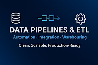 build data pipelines and automate your data tasks