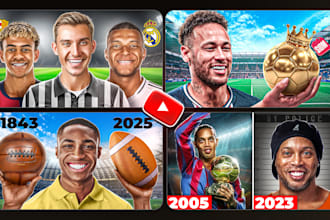 design an amazing sports youtube thumbnail