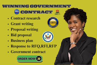 create a professional capability statement for government contract