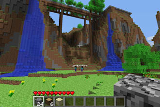 create a professional mine craft