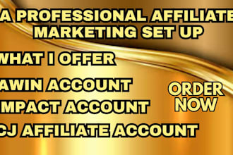 manage awin, shareasale, cj affiliate, impact, jvzoo