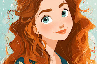 do  disney cartoon portrait