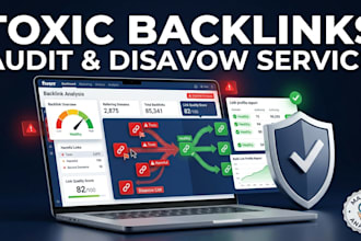 disavow toxic domain backlink, reduce spam score recover google penalty
