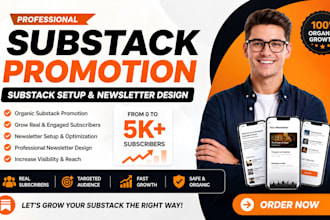 set up organic substack promotion substack subscribers substack newsletter