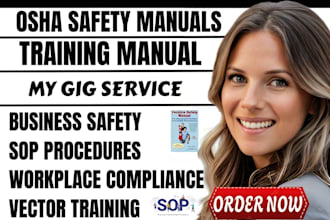 create osha safety manuals business policies procedures training user manual