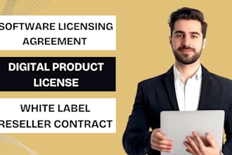 create software licensing agreement, digital product license, white label