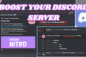 promote advertise and boost discord server organic growth crypto nft token