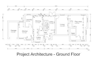 redraw floor plan in autocad