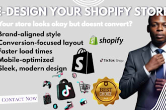 design shopify store redesign shopify droshipping store redesign shopify website