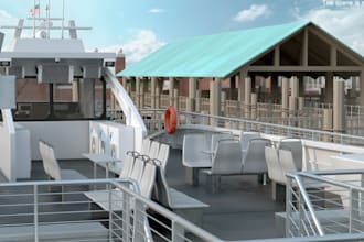 create 3d ship model, cargo vessel, naval ship, tanker and commercial vessel 3d