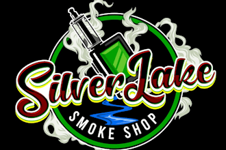 design modern vape logo with free vector files