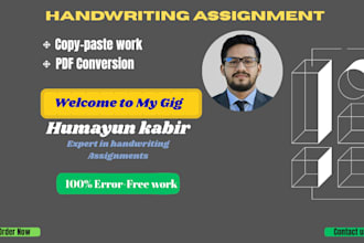 do online handwriting assignments and pdf conversion work