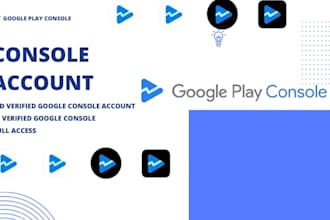help you to create a google play console account
