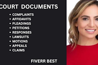 create strong lawsuits, motions, petitions, and complaints for pro se litigation