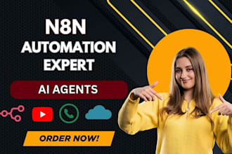 n8n ai agent n8n automation n8n agent expert n8n expert youtube automation