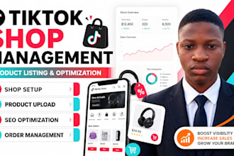 set up tiktok shop product listing and optimization