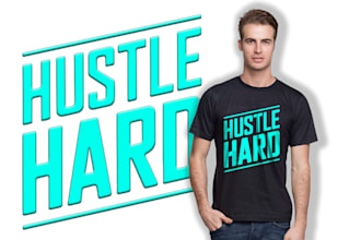 minimalist typography t shirt with quote or text