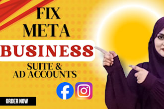 recover restricted meta ads accounts and fix business manager erorrs