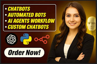 develop custom ai chatbot, ai agent, for your business