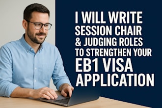 session chair roles to strengthen your eb1 visa application