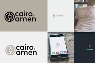 design a unique and professional latter logo for your brand