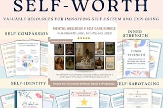 design self help wellness romance ebooks workbook lead magnet journal PDF