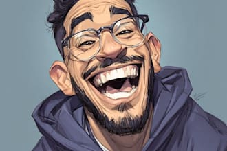 draw caricatures from photos