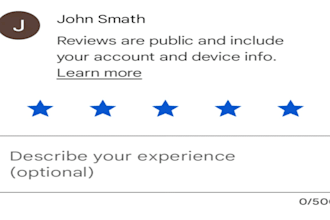 rate your app on google play store