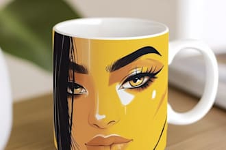 draw a mug or coffee mug design