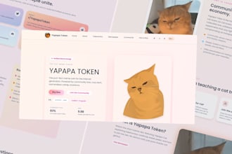 make crypto token, memcoin, ico, presale website