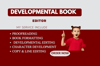 developmental edit, proofread and format children book, book edit urban fantasy