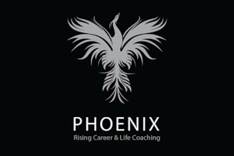 make high quality phoenix logo with free source file