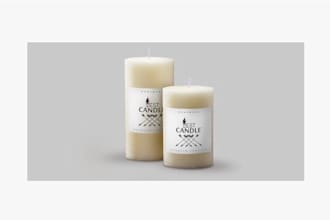 do candle label design,candle label graphics,product labels