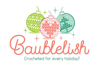 create a magical christmas logo for events or businesses