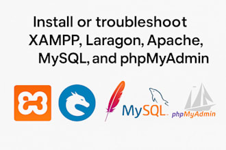 install, fix xampp, laragon, apache, mysql, and phpmyadmin ,wordpress localhost