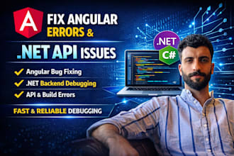 fix angular bugs and net API errors fast c sharp debugging