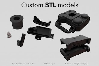 create custom stl models for 3d printing