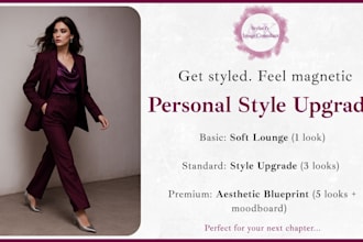 create a visual wardrobe plan that fits your aesthetic
